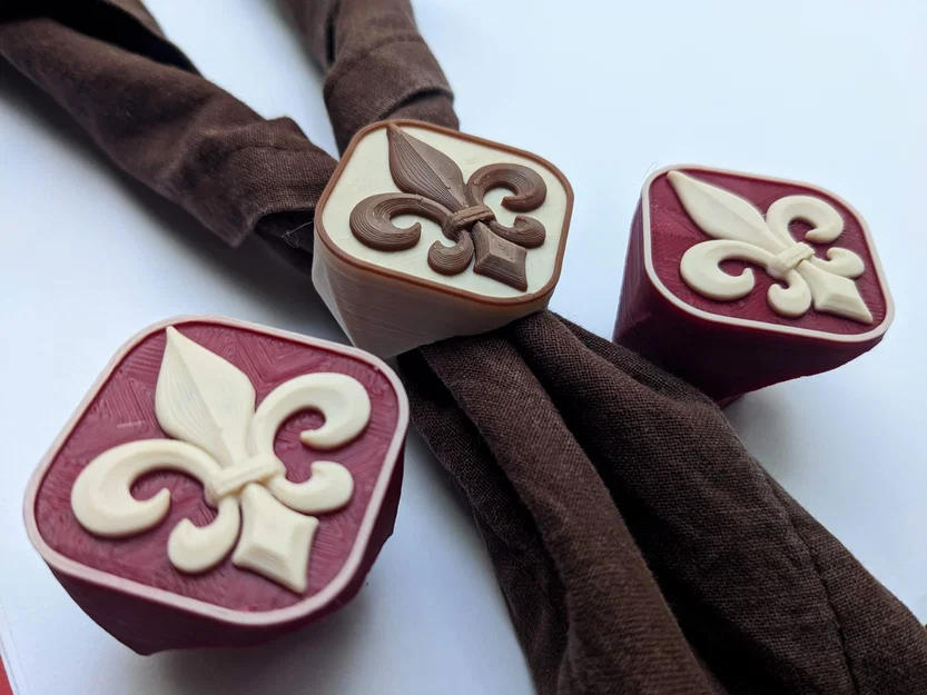 Woggle Fleur de lis (turbánek) - Image 2