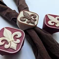 Woggle Fleur de lis (turbánek) - Thumbnail 2
