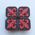 Woggle Fleur de lis (turbánek) - Thumbnail 3
