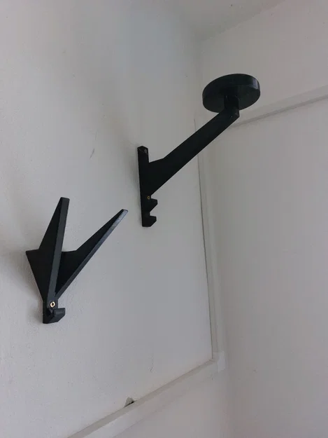 Bộ giá treo mũ bảo hiểm và găng tay cho biker - Thiết kế in 3D tiện lợi - Image 2