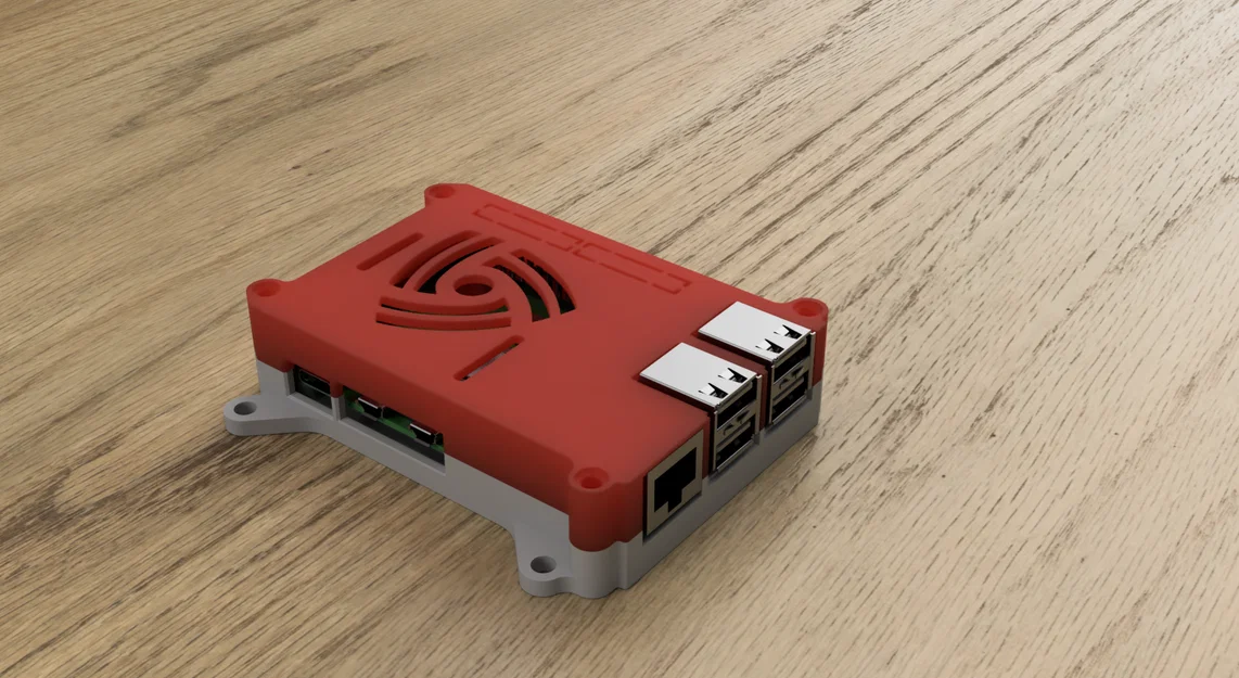 Case Raspberry Pi 5 (remake từ case Raspberry Pi 3) - Image 1