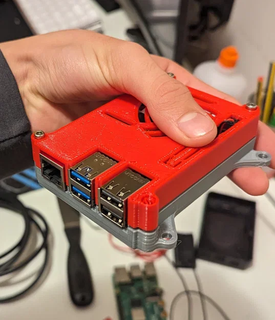 Case Raspberry Pi 5 (remake từ case Raspberry Pi 3) - Image 2