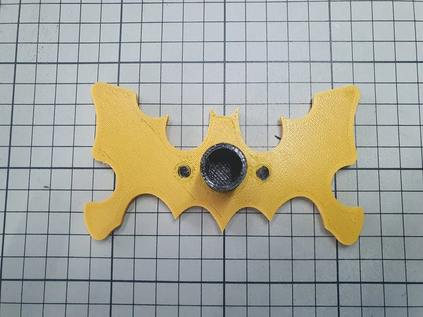 Đầu gậy kê cơ bida hình cánh dơi (Wing Bat Pool Cue Bridge) in 3D - Image 4