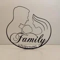 Mô hình trang trí gia đình Family - Ethereal Statuette - Thumbnail 1