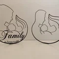 Mô hình trang trí gia đình Family - Ethereal Statuette - Thumbnail 2
