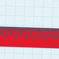 Mẫu thước kẻ 3D tiện dụng (150mm) - Tự in tại nhà cực chuẩn - Thumbnail 1