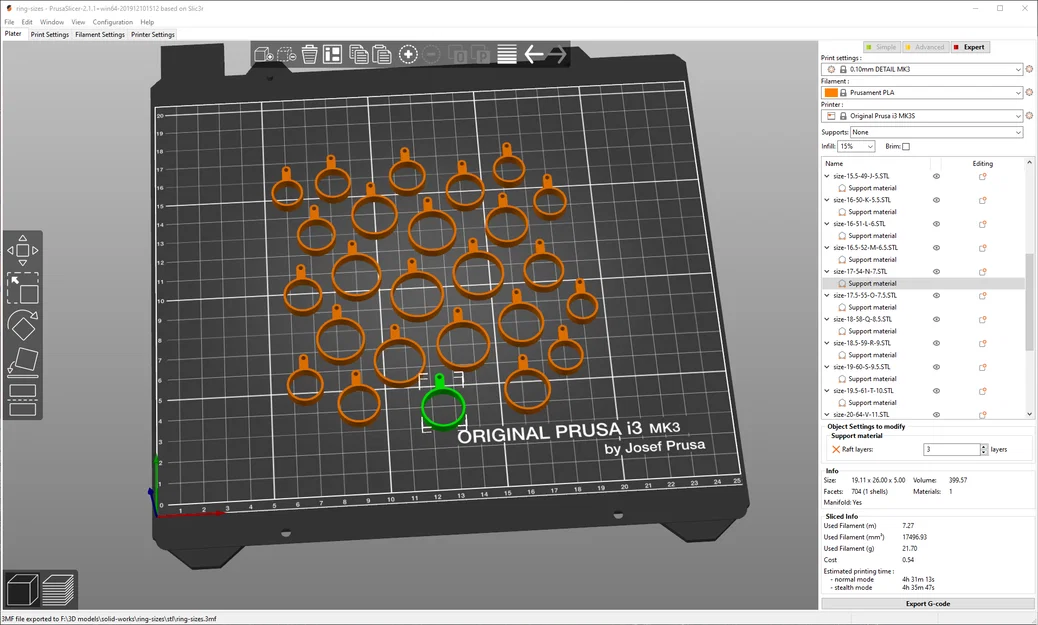 Thước đo size nhẫn 12-22 (Ring sizer 12-22) - Image 4
