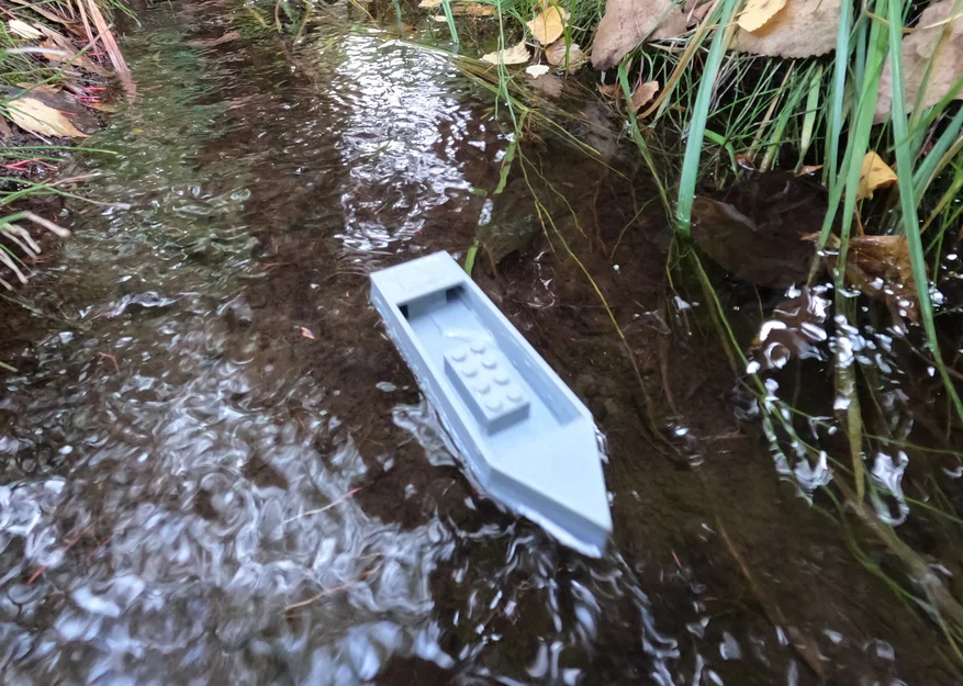 Thuyền Lego nổi (Floating Lego boat) - Image 4