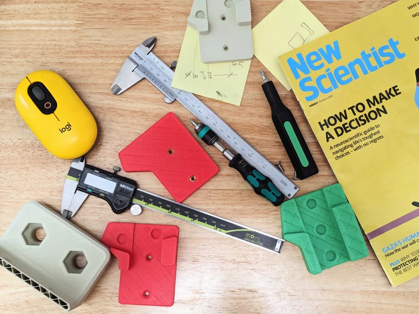 Giá treo thước kẹp Mitutoyo (Caliper holder) treo tường tiện lợi - Image 1
