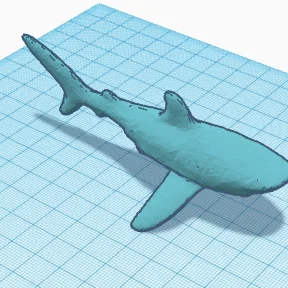 Mô hình cá mập Shark 3D ấn tượng dành cho tín đồ in 3D