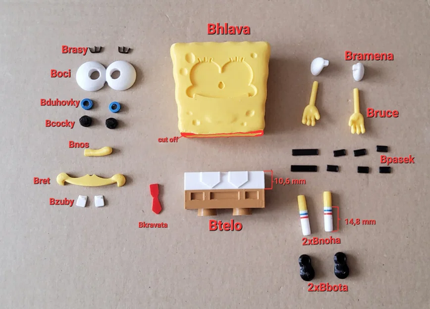Spongebob - mô hình figure - Image 2