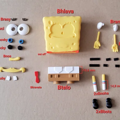 Spongebob - mô hình figure