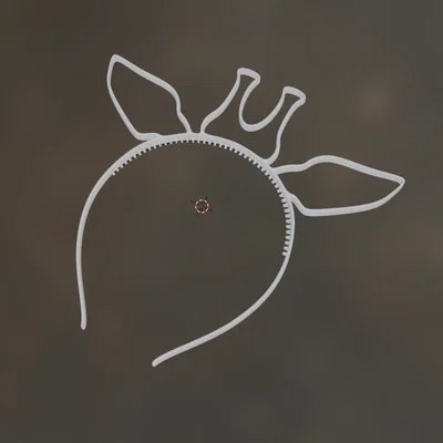 Tai hươu cao cổ (Giraffe ears) – băng đô dễ thương