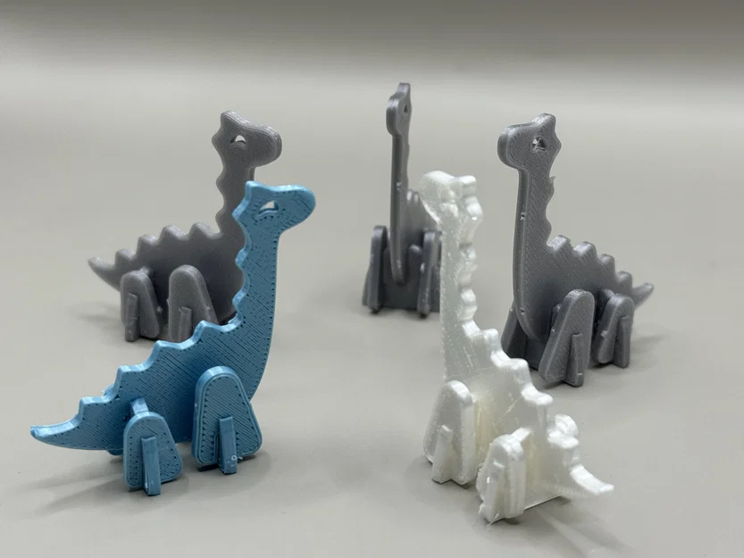 Cute Dino Kit Card – Thẻ lắp ráp khủng long 3D siêu dễ thương - Image 2