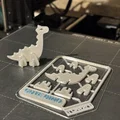 Cute Dino Kit Card – Thẻ lắp ráp khủng long 3D siêu dễ thương - Thumbnail 3