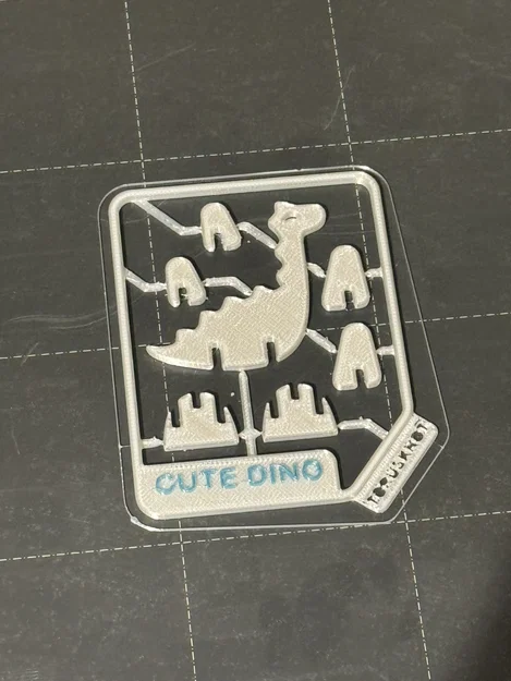 Cute Dino Kit Card – Thẻ lắp ráp khủng long 3D siêu dễ thương - Image 4