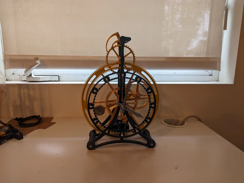 Đồng hồ bánh răng hành tinh (Epicyclic Gear Clock) - Image 1