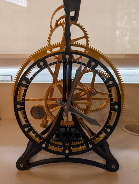 Đồng hồ bánh răng hành tinh (Epicyclic Gear Clock) - Image 2