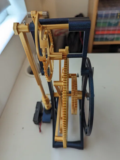 Đồng hồ bánh răng hành tinh (Epicyclic Gear Clock) - Image 3