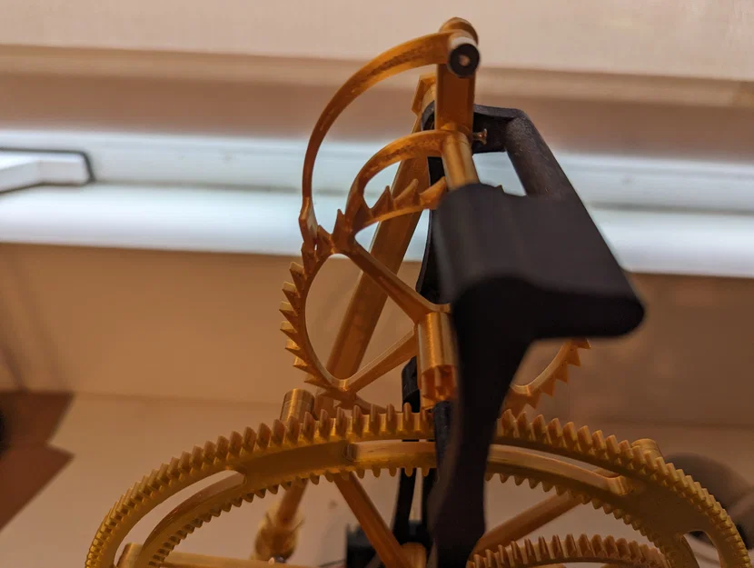 Đồng hồ bánh răng hành tinh (Epicyclic Gear Clock) - Image 4