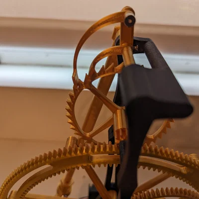Đồng hồ bánh răng hành tinh (Epicyclic Gear Clock)