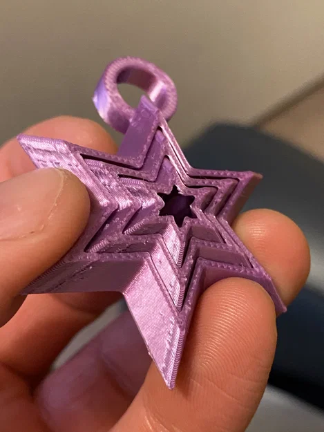 Móc Khóa Mini Fidget Hình Ngôi Sao - Image 4