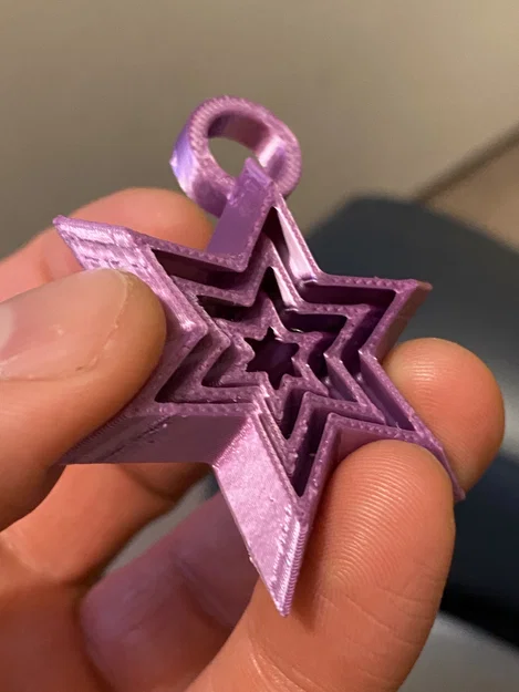 Móc Khóa Mini Fidget Hình Ngôi Sao - Image 5