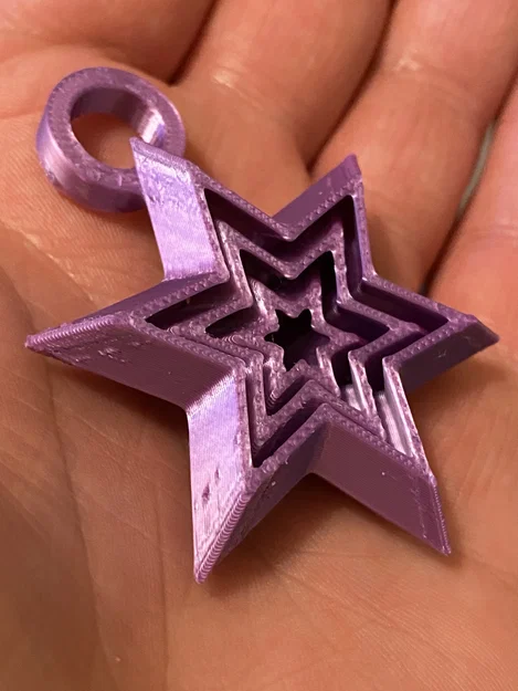 Móc Khóa Mini Fidget Hình Ngôi Sao - Image 7