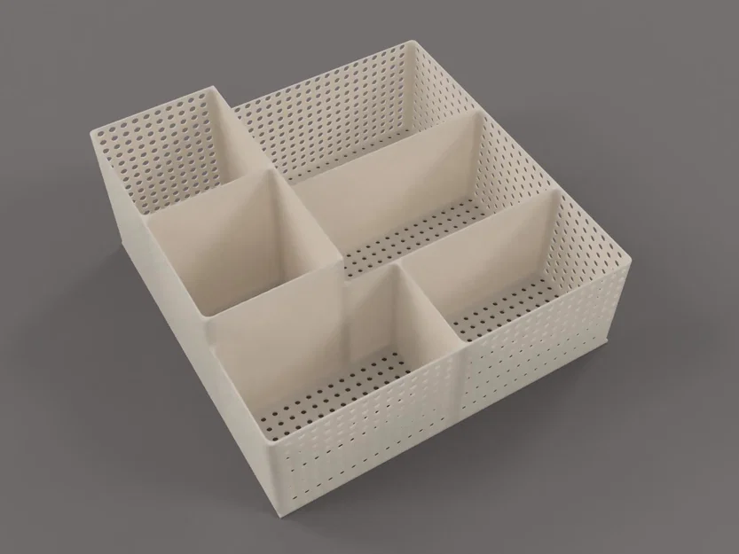 Khay đựng đồ đa năng in 3D tiện lợi cho bàn làm việc và mỹ phẩm - Image 1