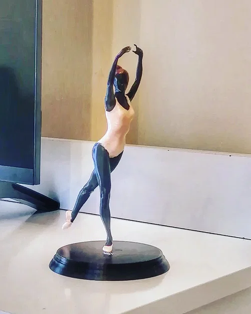 Tượng vũ công Ballet tinh tế - Mẫu decor 3D nghệ thuật đẹp mắt - Image 1