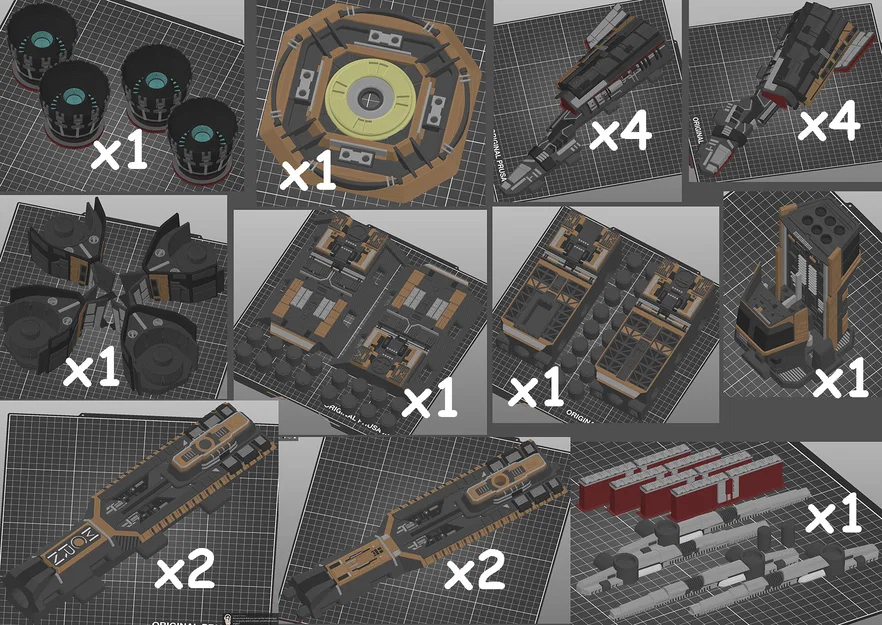 MCRN Donnager MMU cho Prusa XL-5T - Image 2