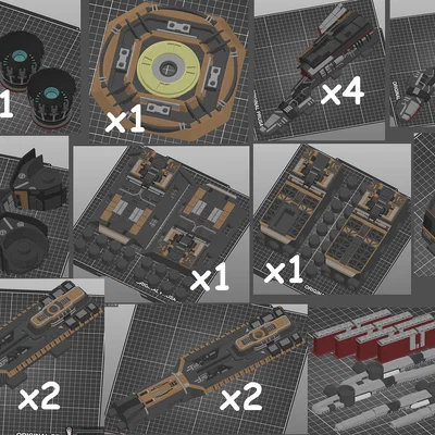 MCRN Donnager MMU cho Prusa XL-5T