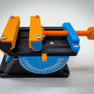 Ê-tô đa trục với các attachment thay đổi được