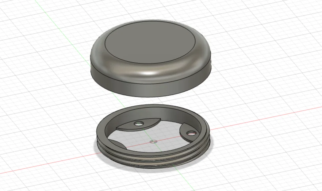 Hộp nối dây tròn có ren, nắp vặn (screw-on cover) - Image 1