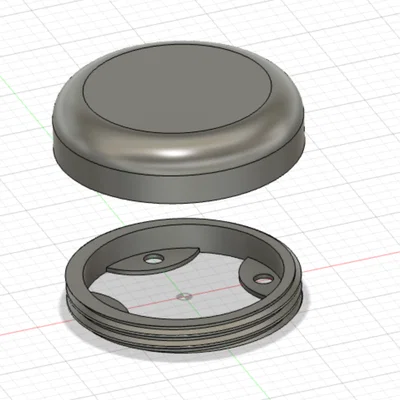 Hộp nối dây tròn có ren, nắp vặn (screw-on cover)