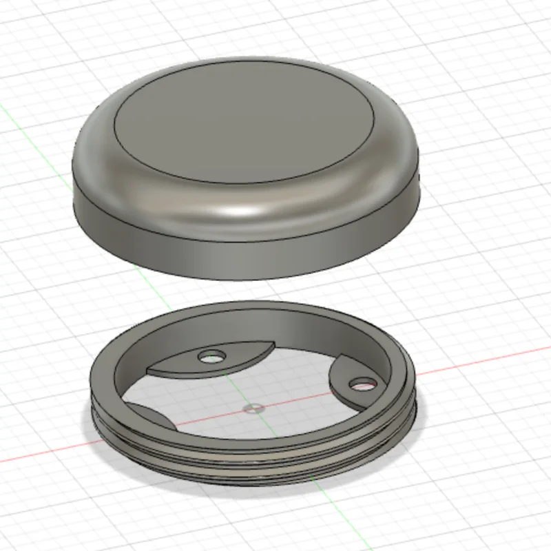 Hộp nối dây tròn có ren, nắp vặn (screw-on cover)