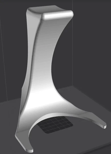 Mẫu giá treo tai nghe Headphones Stand in 3D đơn giản, không cần support - Image 1