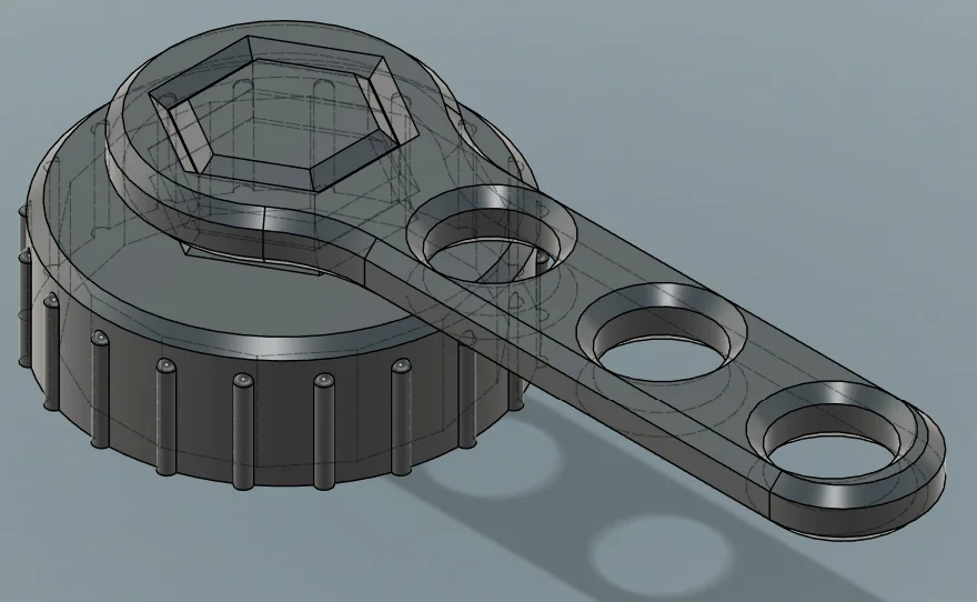 Dụng cụ tháo lọc nhớt chuyên dụng cho Toyota 90915-YZZN1 (In 3D) - Image 2