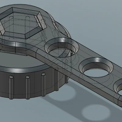 Dụng cụ tháo lọc nhớt chuyên dụng cho Toyota 90915-YZZN1 (In 3D)
