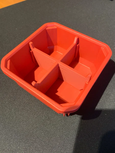 Vách ngăn chia ô Milwaukee Packout (Cross Divider) in 3D tiện lợi - Image 1