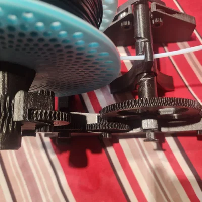 Bộ bánh răng xoắn và trục vít 3D chất lượng cao