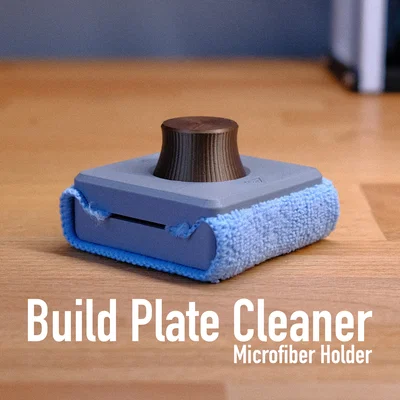 Tay Cầm Khăn Microfiber Vệ Sinh Build Plate