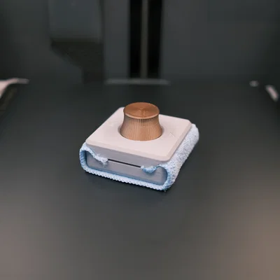 Tay Cầm Khăn Microfiber Vệ Sinh Build Plate