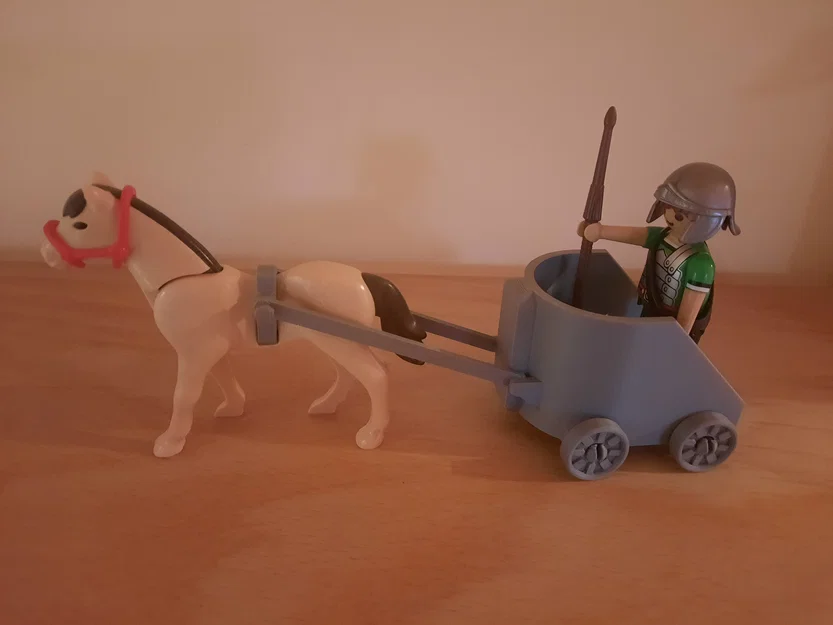 Mô hình xe chiến mã Playmobil Streitwagen tự in 3D - Image 1