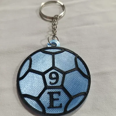 Móc khóa bóng đá (soccer keychain) cá nhân hóa