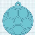 Móc khóa bóng đá (soccer keychain) cá nhân hóa - Thumbnail 2