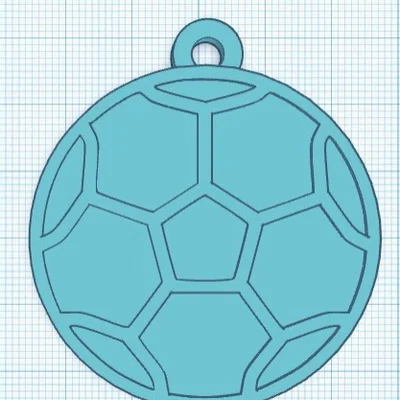 Móc khóa bóng đá (soccer keychain) cá nhân hóa