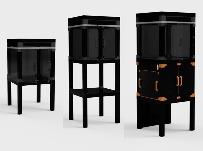 Tủ che máy in IKEA Lack Enclosure (3 phiên bản, dạng module) - Image 1