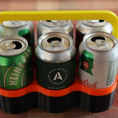 Tay xách 6 lon bia/nước ngọt (Can Holder) / Porte-canettes