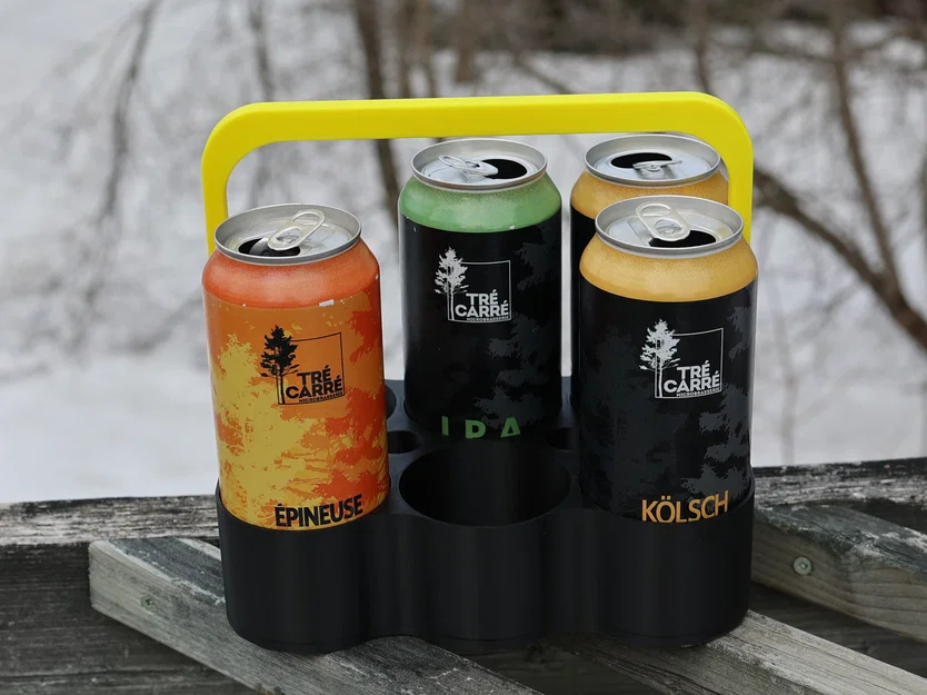 Tay xách 6 lon bia/nước ngọt (Can Holder) / Porte-canettes - Image 2